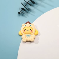 Пудинг-собака примерно 43*47мм.