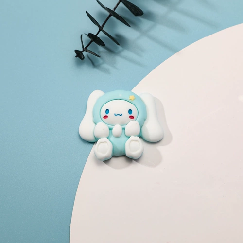 Большая мультяшная кукла, кремовый чехол для телефона, набор материалов ручной работы, барсетка, аксессуар для волос, DIY