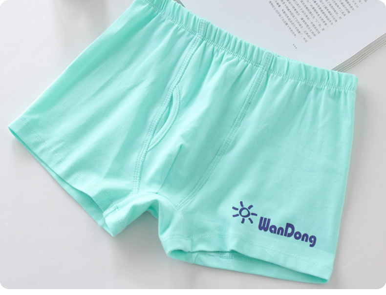 Áo sơ mi nữ thanh niên ba mảnh cotton trung cấp tóm tắt học sinh trung học cơ sở bốn quần short nam góc lớn quan lot dep