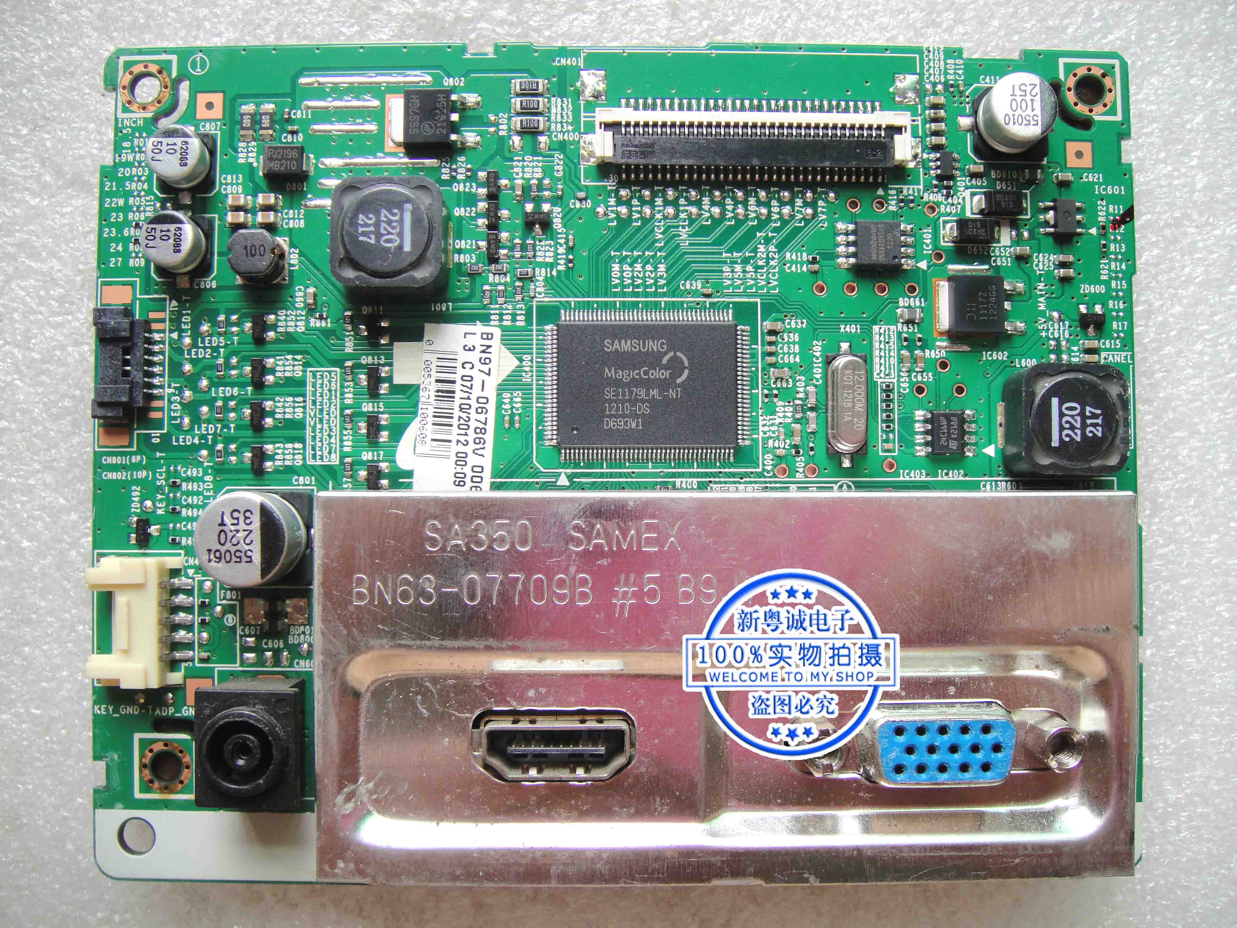 Samsung LS24B300 driver board S24B300EL motherboard SA350 SAMEX BN63-07709B