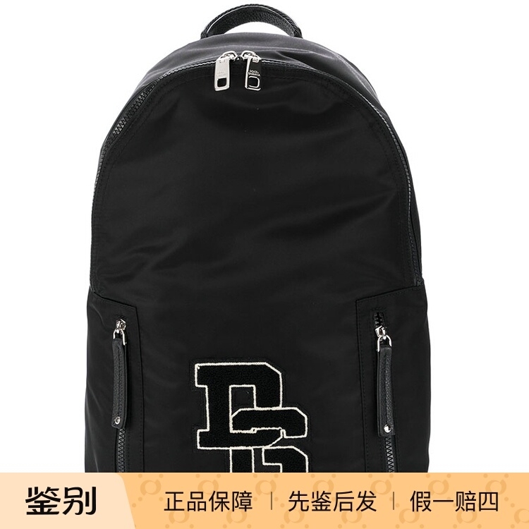 Dolce&Gabbana D&G Men's Bag Black Casual Zipper Backpack Bm482A Dolce&Gabbana D&G Men's Bag Black Casual Zipper Backpack Bm482A