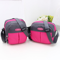 Day special new horizontal and vertical shoulder crossbody womens bag mini Oxford travel mobile phone certificate Hugh couple small bag