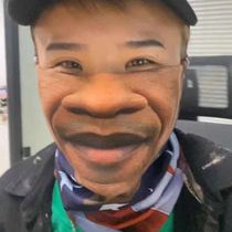 Obama mask cartoon mask mask male tide style personality pattern takeaway rider sunscreen mask bib fishing