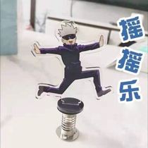 Equivalent characters with the same type of standing brand acrylic rocking orchestras surrounding animation pendants two human-shaped five-way Enlightenment Spring