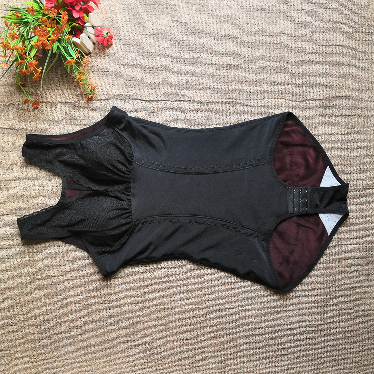 Mùa thu và mùa đông dày lên cộng với nhung đai ngực pad đồ lót nhiệt tam giác Xiêm corset quần áo giảm béo từ mặc áo ngực phụ nữ đồ lót phụ nữ