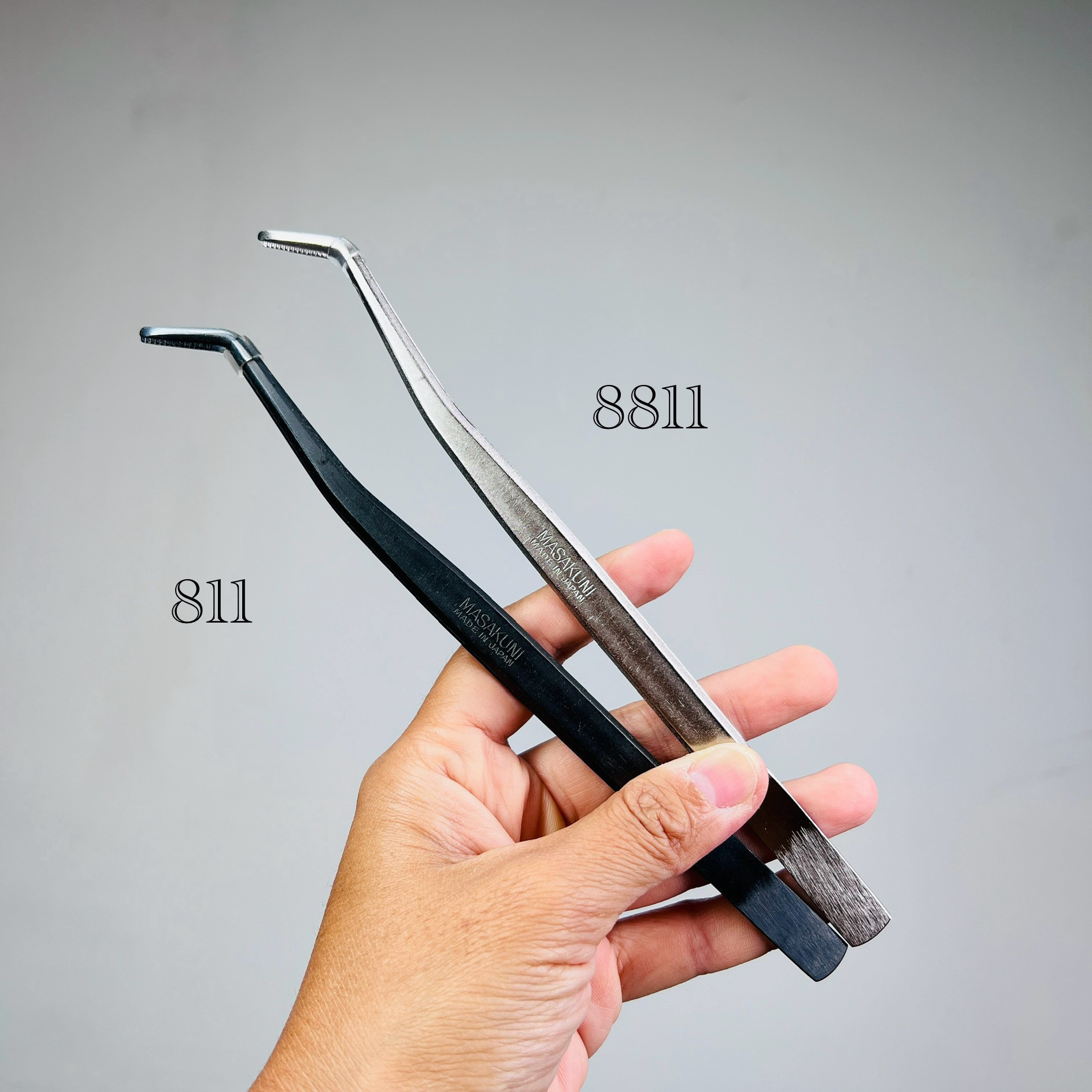 A gardener's treasure trove! introducing the masakuni 8811/811 japanese  cranked tweezers  a new experience in