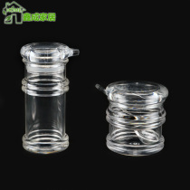 Transparent acrylic seasoning bottle plastic soy sauce bottle vinegar pot vinegar bottle oil pot chili pepper jar sugar jar seasoning tank seasoning box