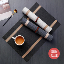 Blemish Handling PVC Dining Mat Nordic Day Style Table Mat Western Dining Cushion Bowl Cushion Heat Insulation Mat dinner plate Cushion Cup Mat Meal