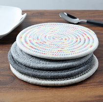Thickened Dining Table Mat Insulation Mat home Heatproof Scalding Disc Mat Bowl Mat Nordic Day Style Dining Mat Tea Cup Cushion Pan Mat