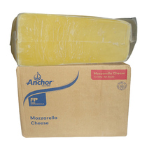 Anjia mozzarella block 10kg mozzarella pizza brushed cheese pizza baked rice baked cheese
