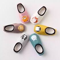 3 Double Summer Baby Non-slip Flooring Socks Spring Summer Boat Socks Baby Indoor Soft Bottom 0-3 Year Old Children Socks Pure Cotton