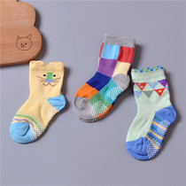 Spring thousand fun new products 0-1-3-5 years old non-slip spring and autumn socks childrens socks non-slip anti-treasure socks