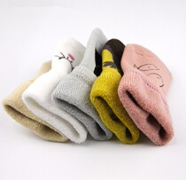 5 Double autumn winter gross ring thickened Songkou baby baby anti-slip socks Children pure cotton warm non-slip sock
