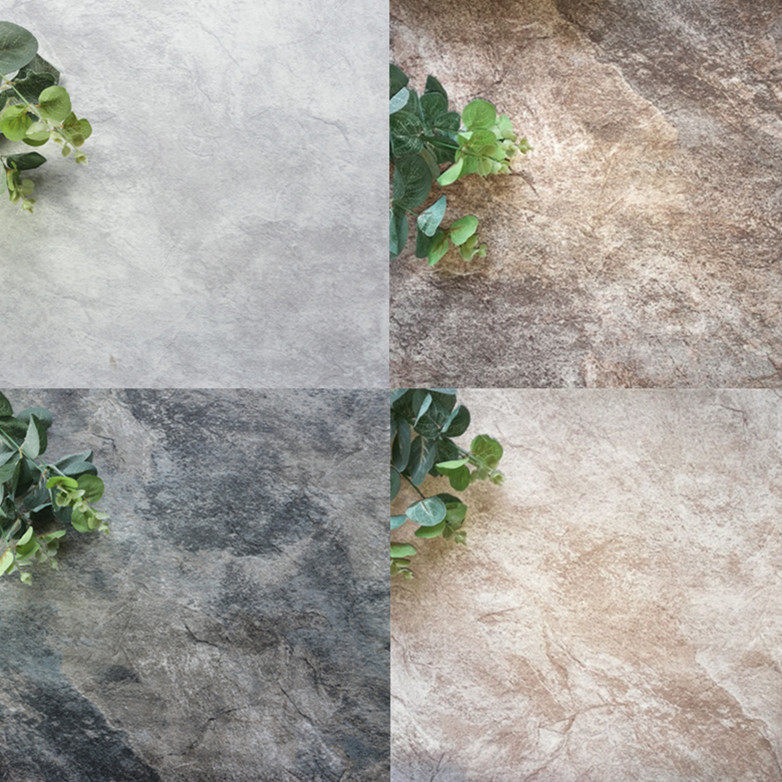 Retro Stonex Background Paper Four Color Stone Grain Crack Background Cloth Class Brick Background Swing Pat Props Cloth View