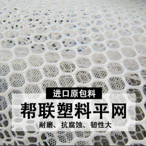 Plastic flat mesh plastic mesh protective mesh mesh mesh plastic chicken plastic mesh plastic plastic mesh