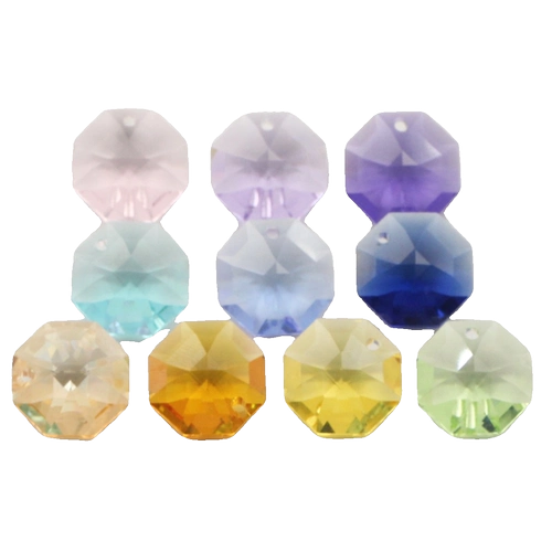 Многоцветная подвеска из кварца, аксессуар, аксессуары, 14мм, DIY