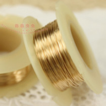 American 14K gold gold gold thread gold wire molding line letter wire wire DIY wire wire ear accessories