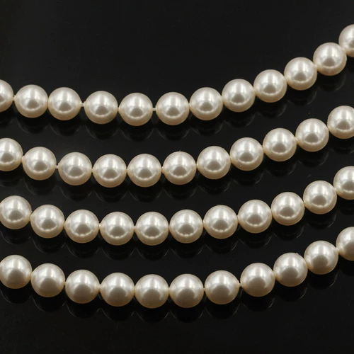 Шиджия австрийский кристаллический жемчуг 5810 белый жемчужный шест шест