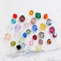 Link 2 Austrian Elements Crystal 5328 (5301 rhombus Spike Pearl Diy Loose Bead Accessory -8MM Multicolor