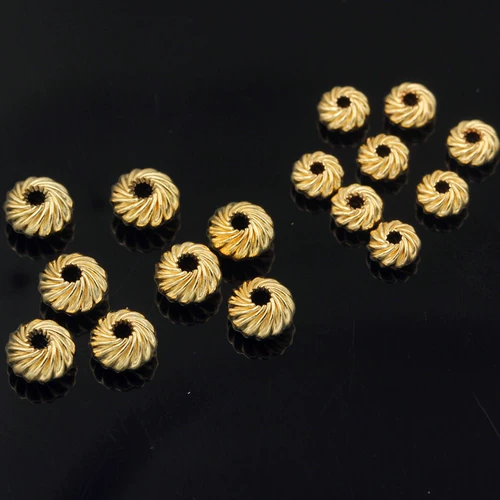 Бусины, серьги, аксессуар, аксессуары, США, 14 карат