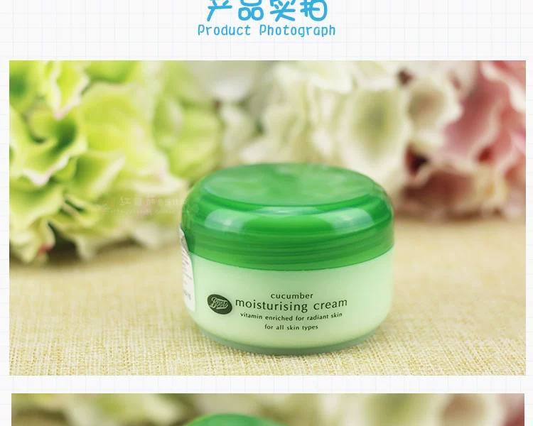 Thái Lan Chính hãng Anh Boots Bozi Cucumber Kem dưỡng ẩm làm mới 100ml dưỡng ẩm cho khí vàng kem dưỡng ẩm neutrogena hydro boost water gel
