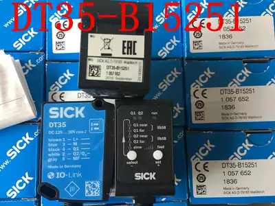 Germany Sik SICK distance sensor DT35-B15251 number 1057652 false one penalty ten