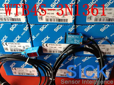 New original German imported SICK photoelectric sensor WTB4S-3N1361 number 1042046