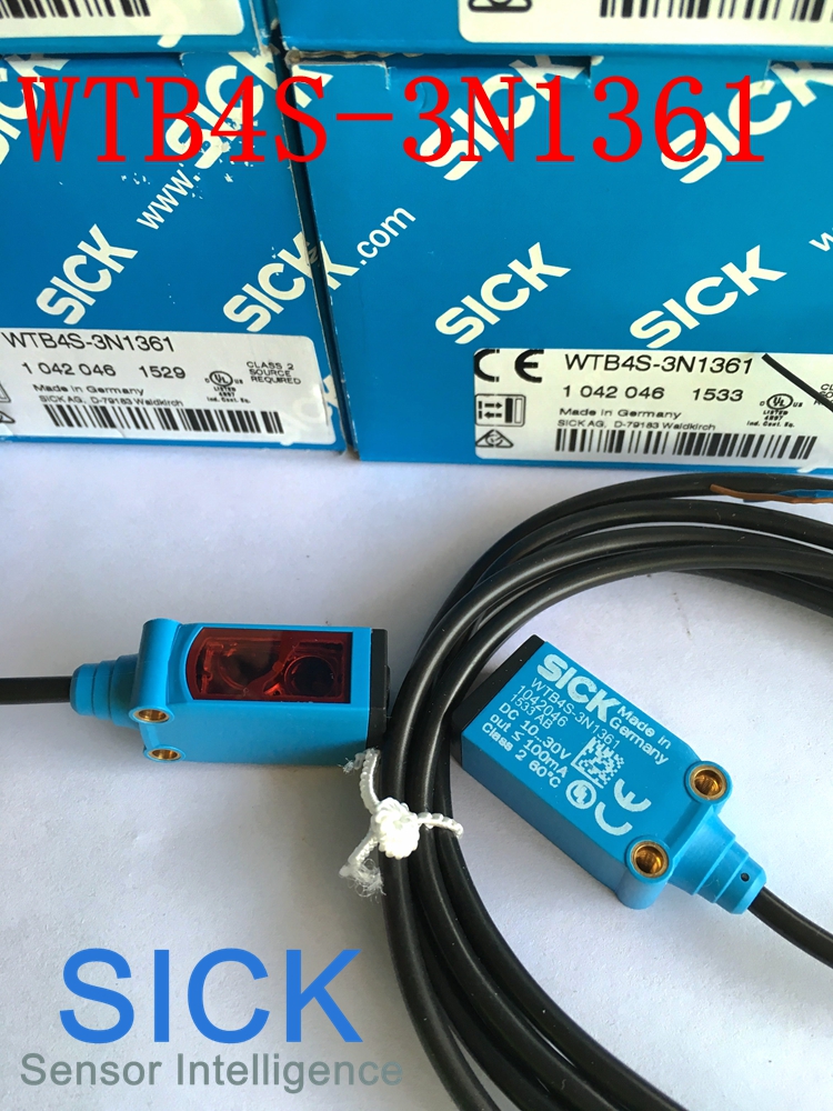 New original German SICK photoelectric switch WTB4S-3N1361 WTB4-3N1361