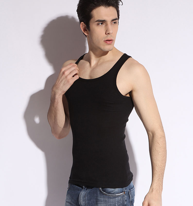 3 bộ áo vest nam thấm mồ hôi nam vest bó sát thể thao áo không tay nam