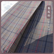 Sakura family JK uniform skirt (rose powder orange) jk plaid skirt student High waist pleated skirt autumn and winter women