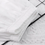 Безопасные штаны, защитное белье, белая униформа, юбка в складку, мини-юбка, шорты, оверсайз