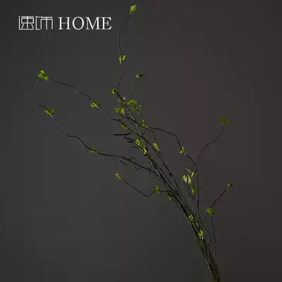 American country simulation dead vine strip home soft decoration living room wall hanging fake flower retro flower arrangement floral decoration