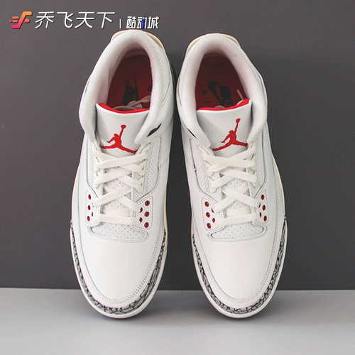 Air jordan, белые ретро баскетбольные кроссовки, с эффектом винтажной потёртости