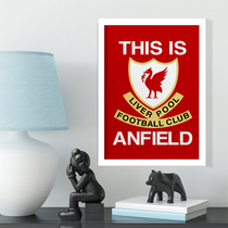Red Army Liverpool Anfield Stadium logo photo frame Table pendant Photo wall this is Anfield