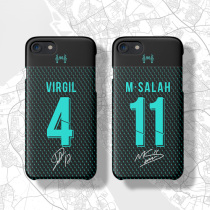 2019 Liverpool Two Guest Jersey iphone7 8 XSMAX XR 6s plus phone case Salah
