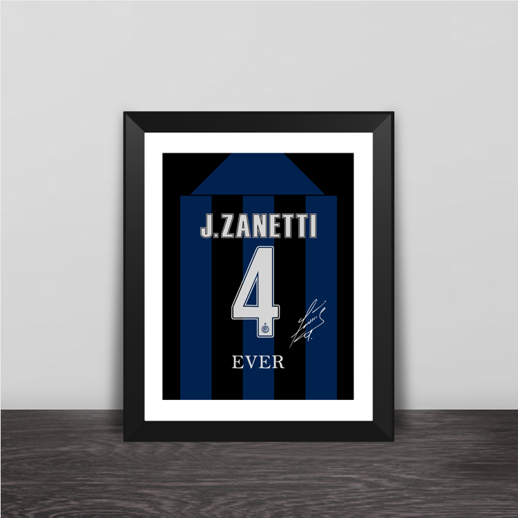 Sanetti Retired Solid Wood Decoration Photo Frame Photo Wall Table Fittings GuoMI Pass Bar International Milansa Team