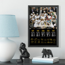 2014 Spurs championship family portrait solid wood photo frame photo wall table hanging frame home Duncan Ginobili