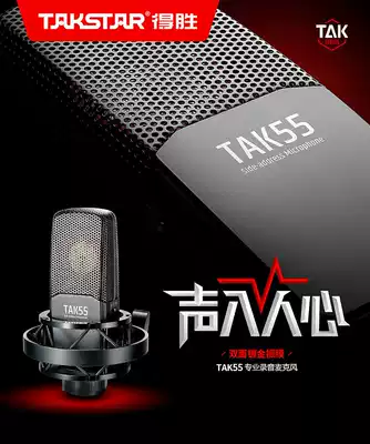 Takstar wins tak55 condenser microphone recording dubbing fake one penalty ten