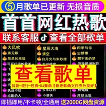 2021 Newest Auto Netease Cloud Car Music U Disk High Sound Quality High Quality Lossless Classic Pop Old Songs DJ