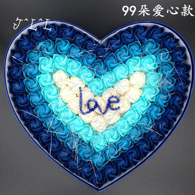 DIY 99 Kawasaki roses handmade origami roses gift box material package Valentine's day creative gift