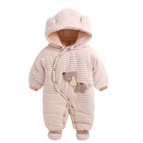 0 Long-sleeved baby cotton-padded jacket male and female baby padded jacket 1-year-old autumn and winter outfits