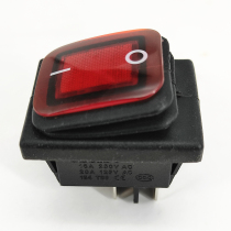 Commercial disinfection cabinet power switch Noodle cooker steamer waterproof power switch European ship type waterproof switch