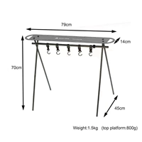 Установите набор стойки