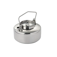 Новый чайник бота из нержавеющей стали 1,5 л.