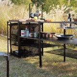 TNR Складывание на открытом воздухе комбинированная таблица портативная таблица IGT Много -функциональное открытое столовое столп