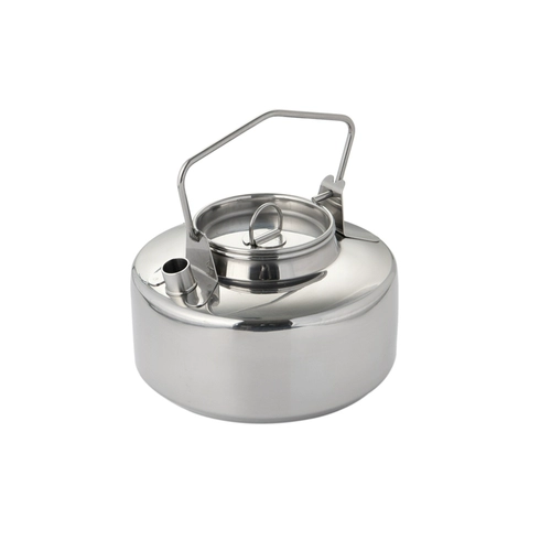 Ретро вместительный и большой японский ланч-бокс из нержавеющей стали для кемпинга, чайник