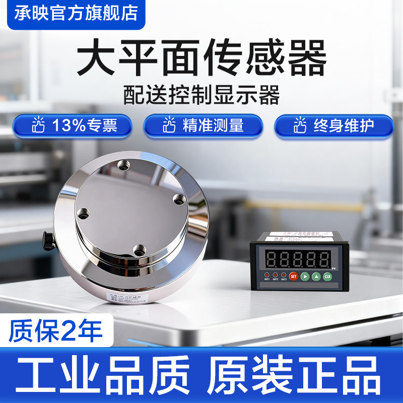 Large-Tonnage Gravity Pressure Force Measuring Load Cell Control Digital Display Instrument Hydraulic Press 50T100T200T