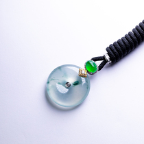 Source Yuxing emerald green buckle likes to be able to contact customer service consulting price natural A goods emerald high quality