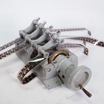 Medieval old-fashioned film editing equipment film hand-cranked film machine counter 35mm 35mm four-way four-track