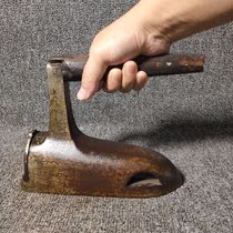  Around 1890 German antique old-fashioned iron iron collection folk old objects decoration props 4 6kg